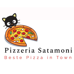 Pizzeria Satamoni Leipzig logo.